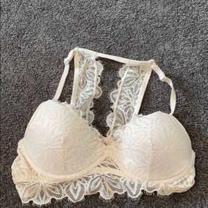 PINK Razorback lace Bralette